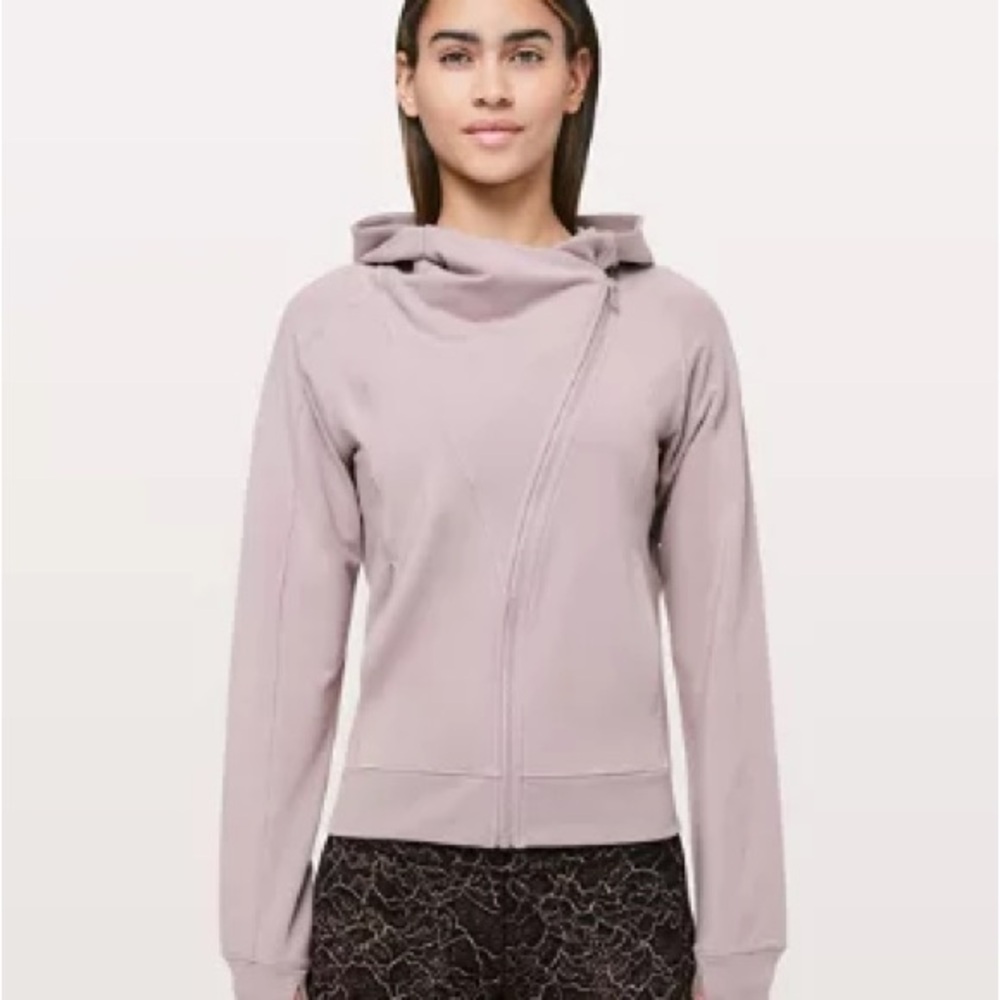 lululemon Coast Hoodie  Smoky Blush size 4